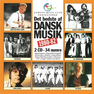 Det bedste af dansk musik 1980-82 by Various Artists - album cover