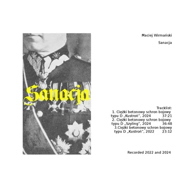 Sanacja by Maciej Wirmański - album cover