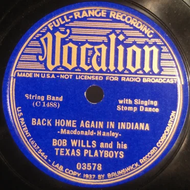 Back Home Again in Indiana / Swing Blues No. 2