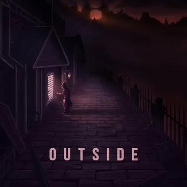 Outside