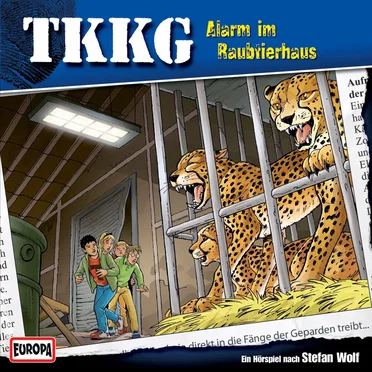 TKKG 180: Alarm im Raubtierhaus by Stefan Wolf - album cover