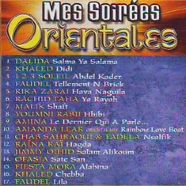 Mes soirées orientales by Various Artists - album cover