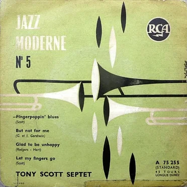 Jazz Moderne N°5 by Tony Scott Septet - album cover