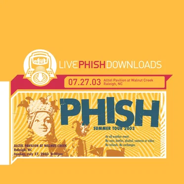 2003-07-27: ALLTEL Pavilion, Raleigh, NC, USA