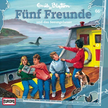 Fünf Freunde, Episode 66: und das Seeungeheuer by Enid Blyton - album cover