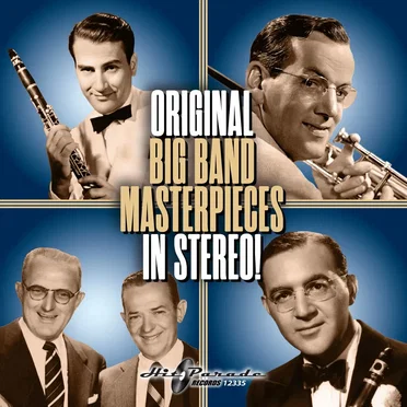 Original Big Band Masterpieces In Stereo! by Various Artists - album cover