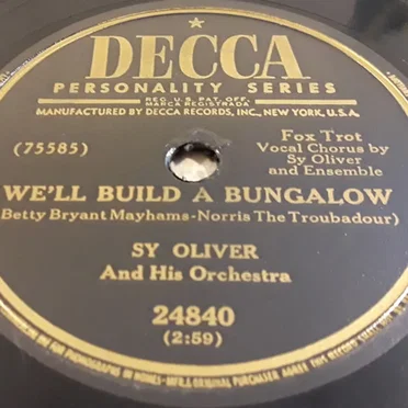 We'll Build a Bungalow / Nashville Blues