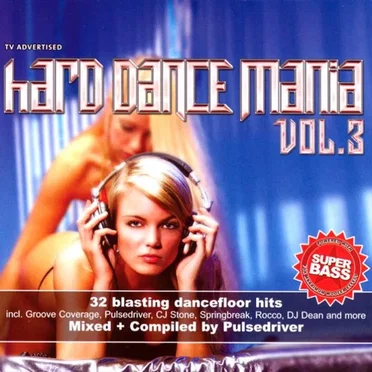 Hard Dance Mania, Volume 3 by Various Artists - album cover