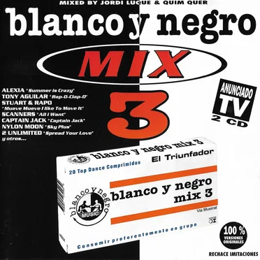 Blanco y Negro Mix 3 by Various Artists - album cover