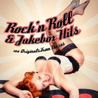 Rock 'n' Roll & Jukebox Hits: 100 Originals From the 50s by Various Artists - album cover