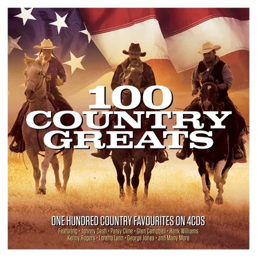 100 Country Greats by Various Artists - album cover