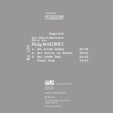 Die haarsträubenden Fälle des Philip Maloney, N° 100 by Roger Graf - album cover