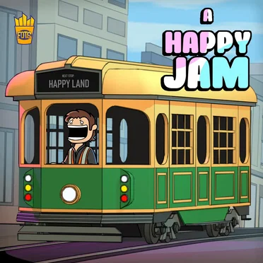 A Happy Jam by Fries On The Side - album cover