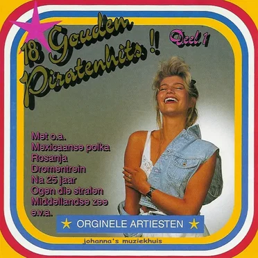 18 gouden piratenhits, deel 1 by Various Artists - album cover