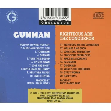 Gunman+Righteous Are the Conqueror
