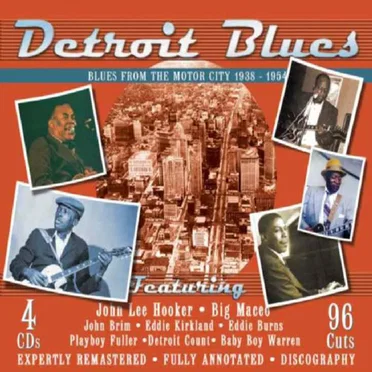 Detroit Blues: Blues From The Motor City 1938-1954 by Various Artists - album cover