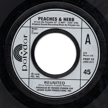 Reunited by Peaches & Herb - album cover