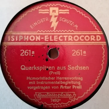 Quarkspitzen aus Sachsen / Ei, der tausend! Worte sächsisch