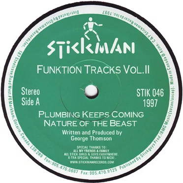 Funktion Tracks, Volume 2 by George Thompson - album cover