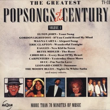The Greatest Popsongs of the Century, Volume 1 by Various Artists - album cover