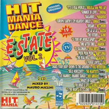 Hit Mania Dance estate '97, volume 2 by Various Artists - album cover