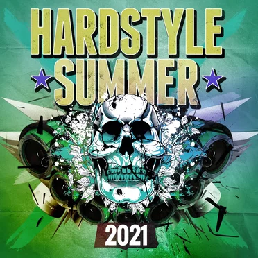 Hardstyle Summer 2021 by Various Artists - album cover