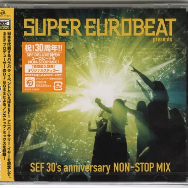 Super Eurobeat Presents SEF 30's Anniversary Non-Stop Mix by Various Artists - album cover