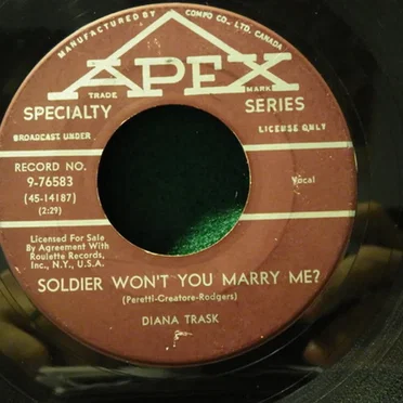 Soldier Won’t You Marry Me?
