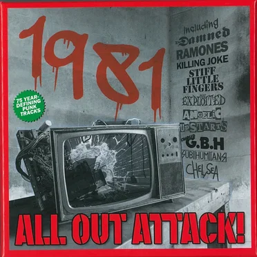 1981 All Out Attack! by Various Artists - album cover