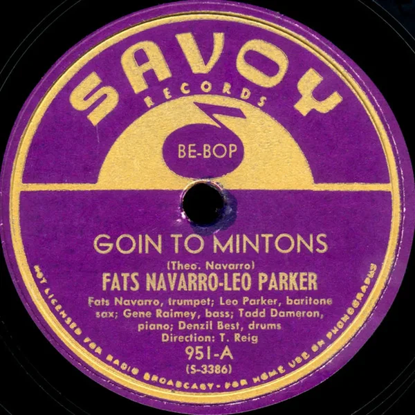 Goin to Mintons / Half-Nelson