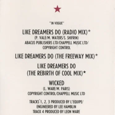 Like Dreamers Do