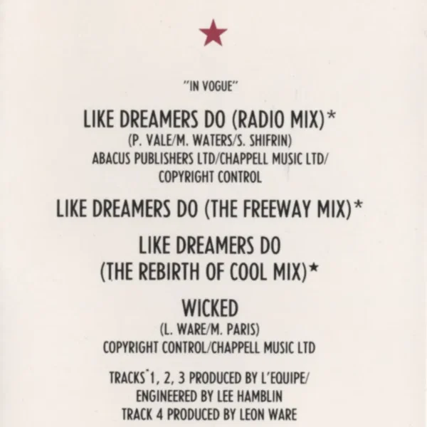 Like Dreamers Do