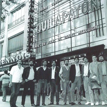 Quilapayún en el Olimpia de Paris Junio de 1984. Francia