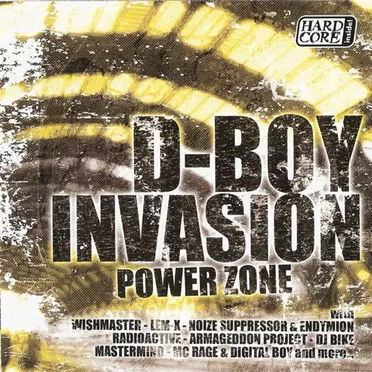 D-Boy Invasion Power Zone by Various Artists - album cover