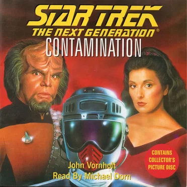 Star Trek: The Next Generation: Contamination by John Vornholt - album cover