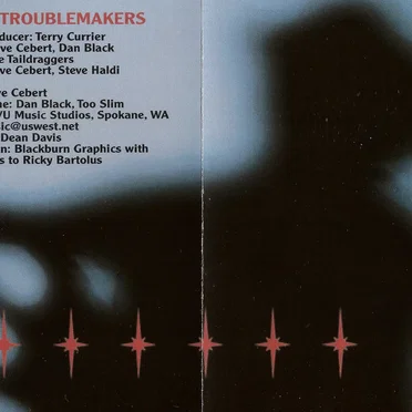 King Size Troublemaker by Too Slim and the Taildraggers - album cover