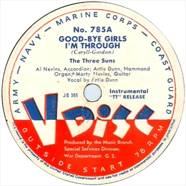 Good‐Bye Girls I’m Through / I’ll Forget You / Mother Machree