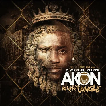 Konkrete Jungle by Akon - album cover