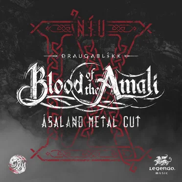 NÍU: Blood of the Amali (Ásaland Metal Cut) by Draugablíkk - album cover