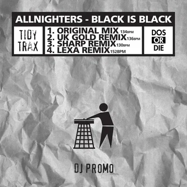 Black Is Black by Allnighters - album cover