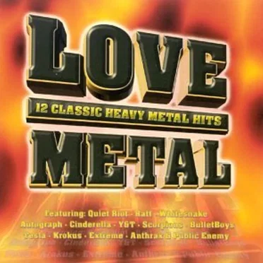 Love Metal by Various Artists - album cover
