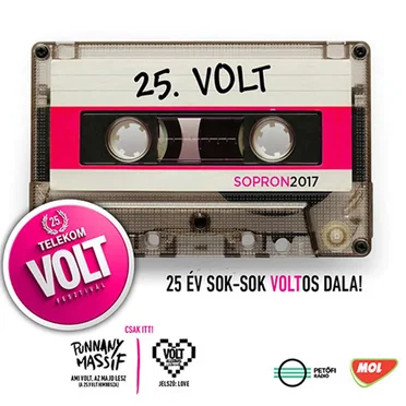 Telekom Volt Fesztivál - 25. Volt. 25 év sok-sok voltos dala! by Various Artists - album cover