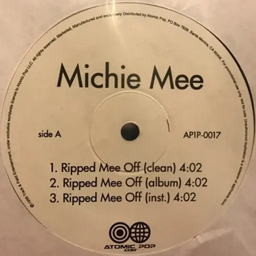 Ripped Me Off / Don't Wanna Be Your Slave by Michie Mee - album cover