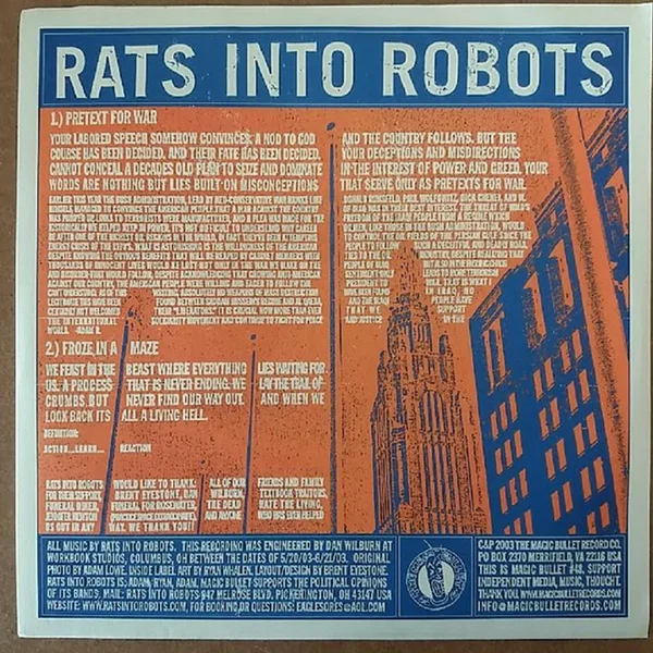 Textbook Traitors / Rats Into Robots