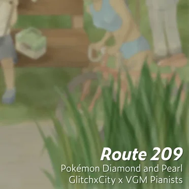 Route 209 (from "Pokémon Diamond & Pearl") (piano)