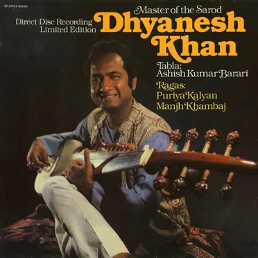 Master Of The Sarod by Dhyanesh Khan - album cover