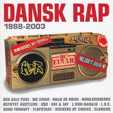 Dansk rap 1988-2003 by Various Artists - album cover