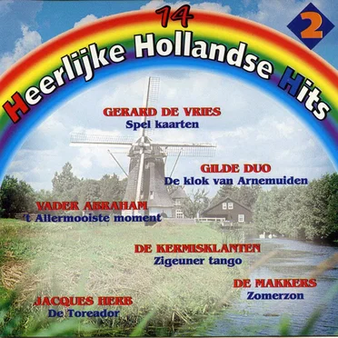 14 heerlijke Hollandse hits, 2 by Various Artists - album cover