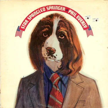 Star Spangled Springer by Phil Everly - album cover