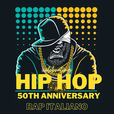 Celebrating HIP HOP 50: RAP ITALIANO by Various Artists - album cover